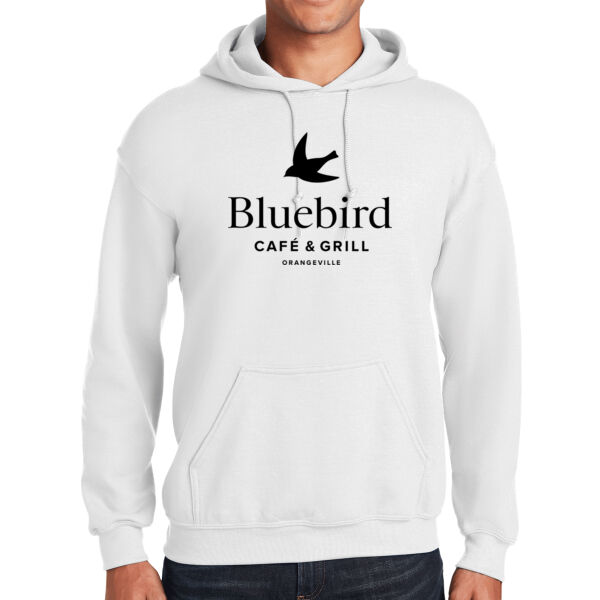Bluebird Cafe & Grill Black Logo - Adult Heavy Blend™ 8 oz., 50/50 Hood Thumbnail