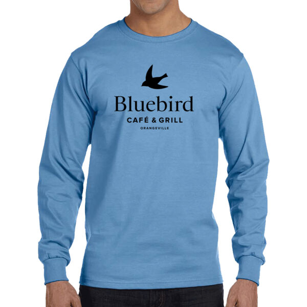 Bluebird Cafe & Grill - Adult 5.5 oz., 50/50 Long-Sleeve T-Shirt 2 Thumbnail